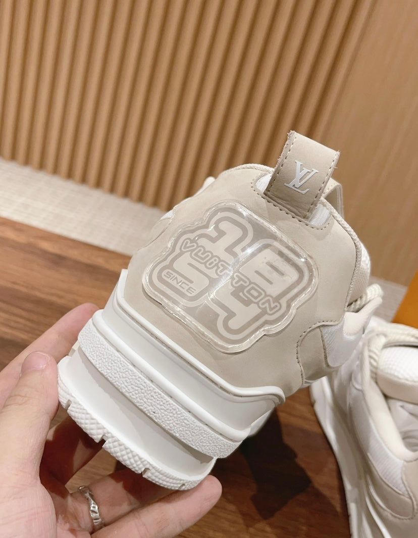 Louis Vuitton Skate (Beige / White)
