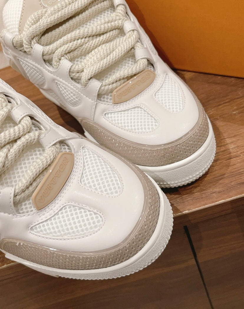 Louis Vuitton Skate (Beige / White)