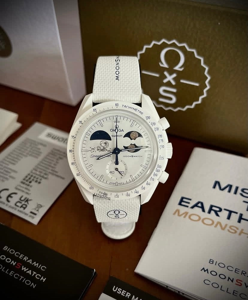 Omega x Swatch MOONSHINE GOLD BIANCO