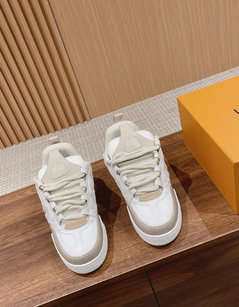 Louis Vuitton Skate (Beige / White)