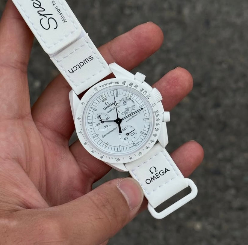 Omega X Swatch (snoopy bianco)